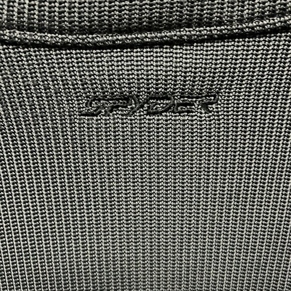 𝅺spyder Core Sweater Gray/Black Full-Zip Mid-Weight Jacket - Picture 7 of 8
